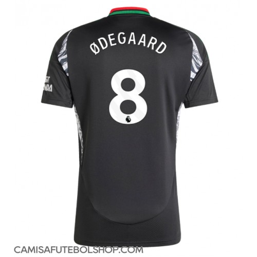 Camisa de time de futebol Arsenal Martin Odegaard #8 Replicas 2º Equipamento 2024-25 Manga Curta